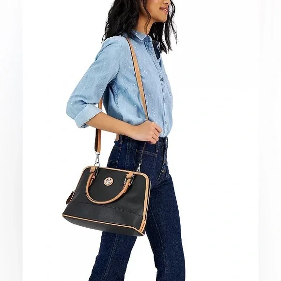 Giani bernini hot sale saffiano dome satchel